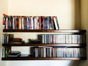 The library in Az apartmant