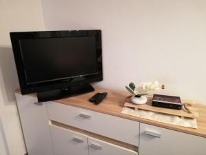 TV a/nebo společenská místnost v ubytování Haus Bergsicht