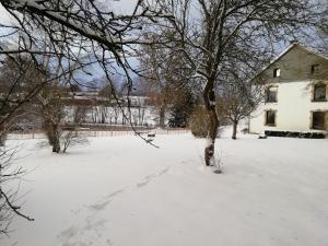 Au bord de l'Eau v zimě