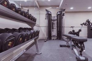 Fitness centrum a/nebo fitness zařízení v ubytování The Parkview Hotel