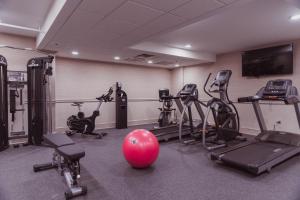 Fitness centrum a/nebo fitness zařízení v ubytování The Parkview Hotel