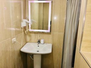 Koupelna v ubytování Vila Ada Hotel