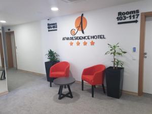 Certifikát, hodnocení, plakát nebo jiný dokument vystavený v ubytování Atva Residence Hotel