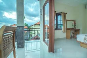 Balkón nebo terasa v ubytování Japa House