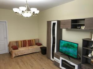 TV a/nebo společenská místnost v ubytování Ella Apartman
