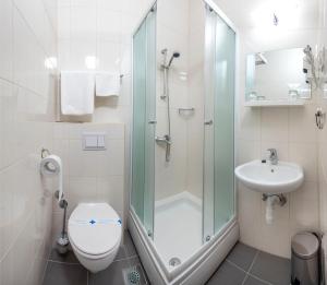Koupelna v ubytování B&B Garestin
