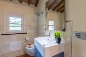 Kúpeľňa v ubytovaní Relais del Lago e Relais del Monte