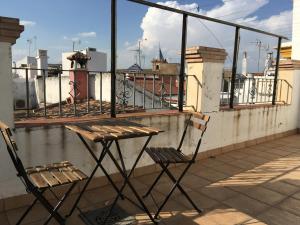 Balkón nebo terasa v ubytování Vidrio Apartment