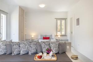 Posteľ alebo postele v izbe v ubytovaní Xyla Beach Studios
