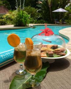Bazen v nastanitvi oz. blizu nastanitve Bliss Hotel Praslin