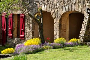 Zahrada ubytování Chambre d'hôtes de Thorée