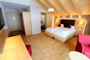 Voodi või voodid majutusasutuse Hotel Espen toas