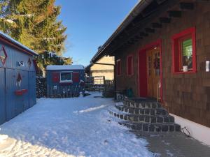Ferienhaus Winterberg v zimě