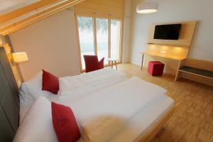Voodi või voodid majutusasutuse Hotel Espen toas