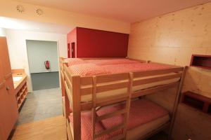 Voodi või voodid majutusasutuse Hotel Espen toas
