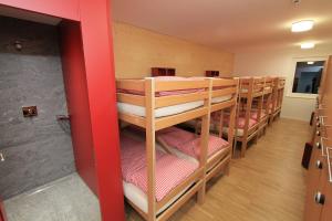 Voodi või voodid majutusasutuse Hotel Espen toas