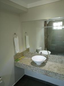Salle de bains dans l'établissement Hotel Iguassu Inn