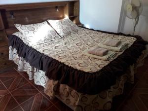 Katil atau katil-katil dalam bilik di Hostal Las Kañas