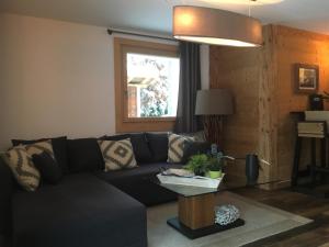 Chalet L'Escapadeにあるシーティングエリア