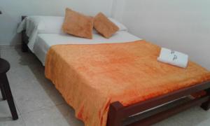 Postel nebo postele na pokoji v ubytování Hotel Real Pólux