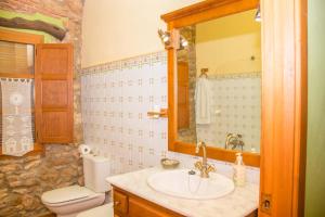 Koupelna v ubytování La Mallada