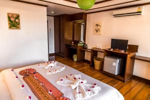 Zama Resort Koh Phangan客房内的一张或多张床位