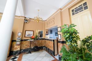 Kuchyň nebo kuchyňský kout v ubytování Hotel Aguere