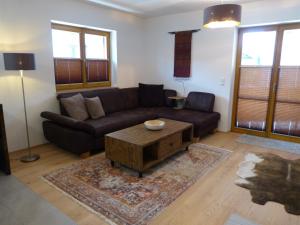 Posezení v ubytování Ferienwohnung Marktstüberl