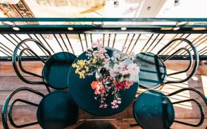 A seating area at Under the Clock Tower (Greek Traditional 125m2 home)