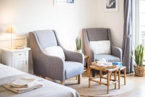 Uma área de estar em Villa Lena