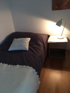 Postel nebo postele na pokoji v ubytování Ruhiges Gästezimmer