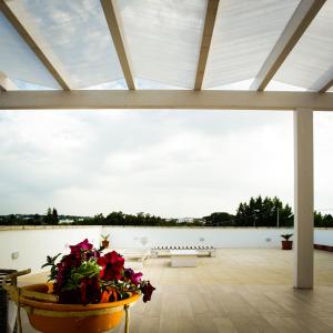 Výhled na řeku, která protéká v blízkosti bed and breakfast