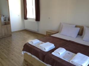 Voodi või voodid majutusasutuse Hotel Continental toas