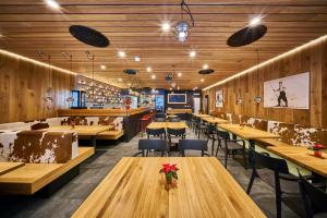 Restaurace v ubytování Aparthotel Svatý Vavřinec