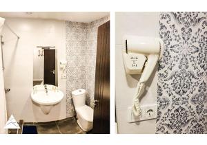 Koupelna v ubytování My House in Bakuriani + 19 fotografií