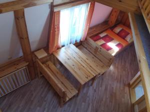 Posteľ alebo postele v izbe v ubytovaní Penzion Ve Staré škole