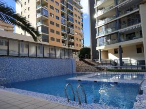 Bazén v ubytování Apartamentos Tamarindo Cala de Finestrat nebo v jeho okolí