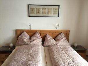 Postel nebo postele na pokoji v ubytování Endweg