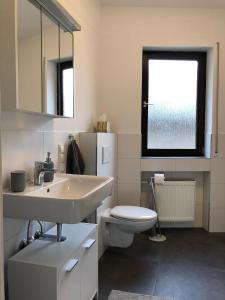 Koupelna v ubytování Ferienwohnung "An der Stadtmauer"