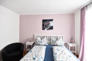 Letto o letti in una camera di Haus Vollmeier