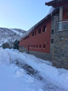 Fuentes Blancas v zimě