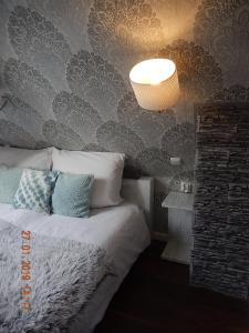 Postel nebo postele na pokoji v ubytování U Hanki