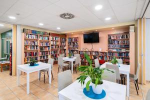 The library in Az apartmant