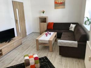 Istumisnurk majutusasutuses Apartmány Dagmar