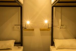 Postelja oz. postelje v sobi nastanitve Yakety Yak Hostel