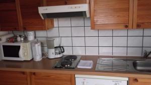 Kuchyň nebo kuchyňský kout v ubytování Müller