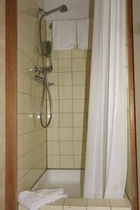 Een badkamer bij Hotel Staubbach