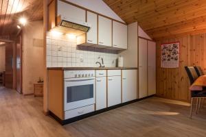Kuchyň nebo kuchyňský kout v ubytování Apartments Orphelja