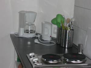 Kuchyň nebo kuchyňský kout v ubytování Ferienwohnung Misita