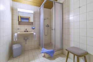 Koupelna v ubytování Arina Apartments
